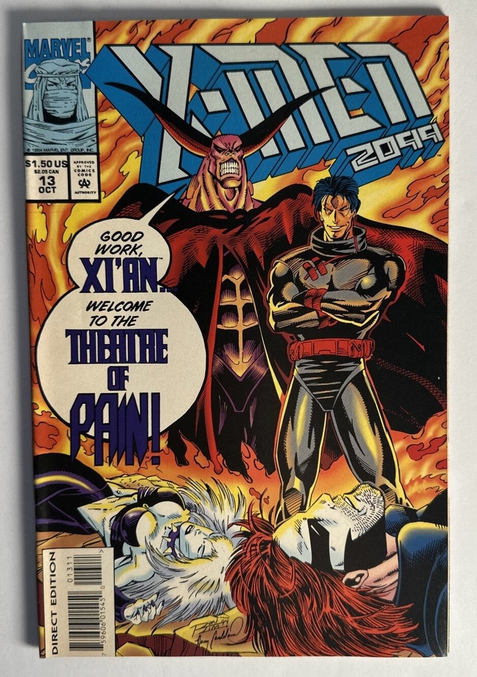 X-Men 2099 Issue #13 (October 1994, Marvel Comics)